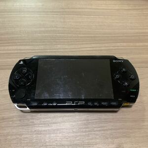 通電OK 動作未確認 SONY PSP 本体 PSP-1000 ソニー プレイステーションポータブル ブラック