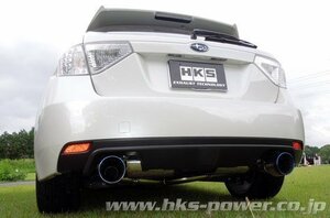 自動車関連業者直送限定 HKS Super Turbo Muffler スーパーターボ マフラー スバル インプレッサ GRB EJ20(TURBO) 07/10- (31029-AF005)