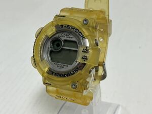 11h CASIO カシオ G-SHOCK FROGMAN W.C.C.S. 世界サンゴ礁保護協会 DW-8201WC イエロー Gショック フロッグマン 