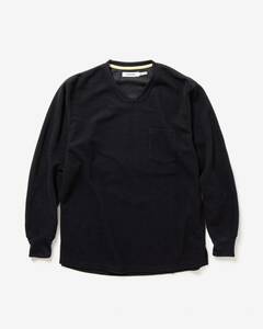 【定価20,680円】42th nonnative NN-C4207 DWELLER L/S V NECK TEE WOOL T/C JERSEYノンネイティブ