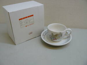 28669●WEDGWOOD ウェッジウッド ピーターラビット カップ＆ソーサー　1客