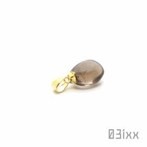 【03ixx】PN025 天然石レジン標本 ペンダントトップ スモーキークォーツ 煙水晶 安眠の石 1点物 ハンドメイド_画像2