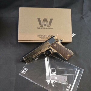 WESTERN ARMS SCW コルト M1911 マスタング&サリー ver.COD ガスガン ブラックオプス #S-5253