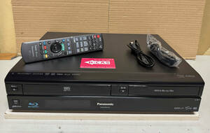 【安心！整備品、美品】 送料無料 上位機 Panasonic 【DMR-BR670V】 リモコン付、SD/BD/DVD/HDD/VHS一体型レコーダー【完保証】 超希少動