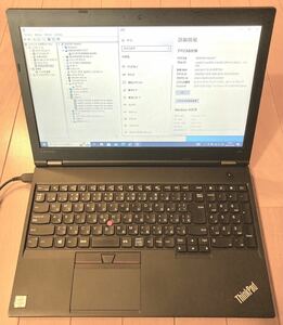 【SSD新品】Lenovo ThinkPad L560改 Windows10 office2021 DVDマルチドライブ搭載