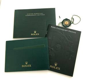 ROLEX ロレックス 冊子 カードケース デイトナ クロノメータータグ ベゼルカバー 116520 116523