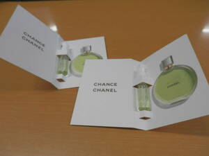 CHANEL シャネル チャンス オーフレッシュ　オードゥ パルファム 1.5ml 2個セット ヴァポリザター フレグランス 香水【A60】