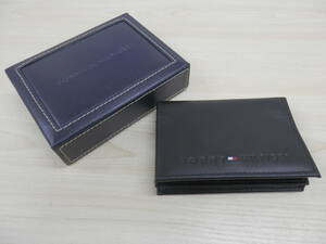 トミーヒルフィガー TOMMY HILFIGER カードケース 名刺入れ Yen Card Case 31TL20X014 ブラック【TM71】