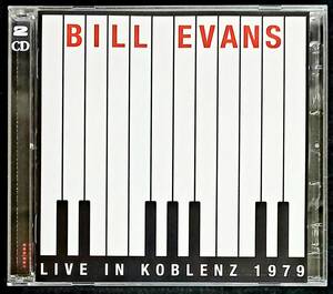 Bill Evans Trio　Live in Koblenz 1979 ◎ ビルエヴァンス ラストトリオ マークジョンソン ジョーラバーベラ 輸入盤2枚組 ビルエバンス