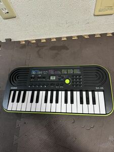 CASIO カシオ ミニキーボード ミニ鍵盤 電子ピアノ SA-46