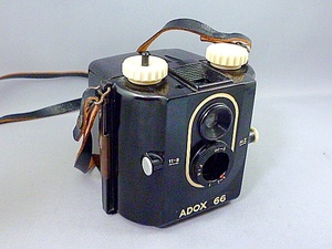 ◇ドイツ製 ADOX 66 Meniscus8/90 動作良好 ストラップ付