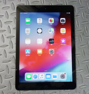 ◆中古◆Apple iPad Air ◆ A1474(MD785J/A )16GB ◆Wi-Fi ◆スペースグレイ◆Retina ディスプレイ