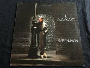 ★Gary Numan / I, Assassin 国内盤 PROMO 白ラベル　LP ★Qsoc5★