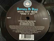 ★Brothers Of Peace Featuring Ricky Nelson / Work It Out 12EP ★QsNV2★ UKG_画像1