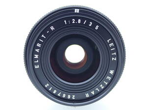 LEICA LEITZ WETZLAR ELMARIT-R 1:2.8/35 ライカ エルマリート カメラ レンズ キャップ フィルター付き