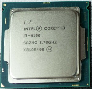 PCパーツ CPU★Intel Core i3 6100 SR2HG 3.70GHZ★中古動作品 119