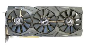 ★ASUS Radeon RX580 ROG STRIX GAMING OC★グラフィックボード 中古品 通電確認済み 130