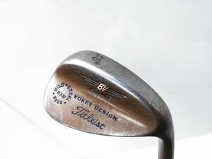 Titleist VOKEY DESIGN 256・12 MILD STEEL RAW 56°/ DG S200 スチールシャフト ウェッジ [1120-21] @140 