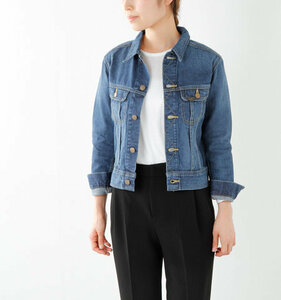 Неиспользованный! Цена 16 000 иен! ■ Lee Lee Heritage Оригинальная джинсовая куртка S Jigan Organic Cotton Heritage Оригинал