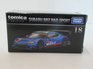 トミカプレミアム 18 SUBARU BRZ R&D SPORT スバル TOMICA PREMIUM タカラトミー ミニカー 車 新品未使用