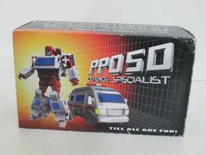 PPO50 DEFENCE SPECIALIST 救急車 IG レスキュー 変形 ロボット フィギュア 中古