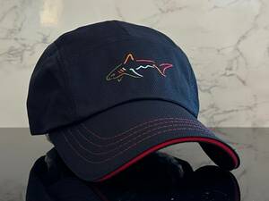 【未使用品】996J★GREG NORMAN グレグ ノーマン ゴルフ キャップ 帽子 CAP 高級感のあるネイビーのポリエステル素材《FREEサイズ》