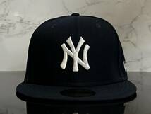 【未使用品】43C★NEW ERA ニューエラ 59FIFTY×MLB ニューヨーク New York Yankees ヤンキース コラボキャップ 帽子CAP《SIZE 7・55.8㎝》_画像2