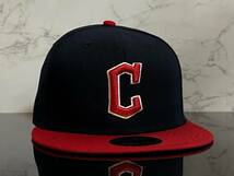 【未使用品】31E★NEW ERA 59FIFTY×MLB クリーブランド ガーディアンズ Cleveland Guardians コラボ キャップ 帽子《SIZE 8・63.5㎝》_画像3