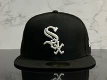 【未使用品】18C★NEW ERAニューエラ 59FIFTY×MLB シカゴ ホワイトソックス Chicago White Sox コラボキャップ 帽子《SIZE7 1/4・57.7㎝》_画像2
