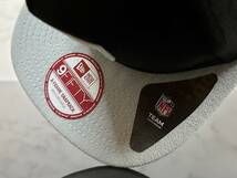 【未使用品】10A★NEW ERA ニューエラ 9FIFTY×NFL ラスベガス レイダース Las Vegas Raiders コラボ キャップ 帽子 CAP《M-L FREEサイズ》_画像8