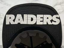 【未使用品】10A★NEW ERA ニューエラ 9FIFTY×NFL ラスベガス レイダース Las Vegas Raiders コラボ キャップ 帽子 CAP《M-L FREEサイズ》_画像10