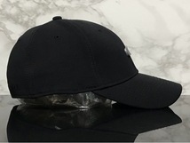 【未使用品】92C★OAKLEY オークリー キャップ 帽子 CAP 上品で高級感のあるブラックの伸縮素材にメタル製ロゴ♪《伸縮前57㎝-60㎝位迄》_画像4