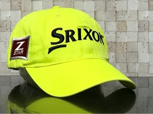【未使用品】262F★SRIXON ZーSTAR スリクソン ゴルフ キャップ 帽子 CAP お洒落なライトグリーンのコットン素材♪《FREEサイズ》松山英樹