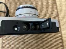 動作品 キヤノン Canon Canodate E 通電 シャッター 確認済み 専用ケース レンズキャップ ストラップ 日本製 CANON LENS 40mm 1:2.8_画像8