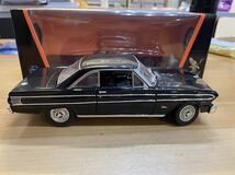 KYOSHO ロードシグネチャー 1/18 1964 フォード ファルコン ブラック FORD FALCON_画像3