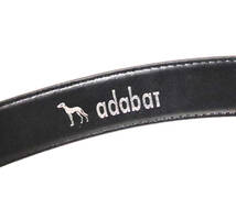 《adabat アダバット》新品 プリズム調 牛革 レザーベルト 103cmまで対応 サイズ調整可 ビジネス 5つ穴 プレゼント A8494_画像4