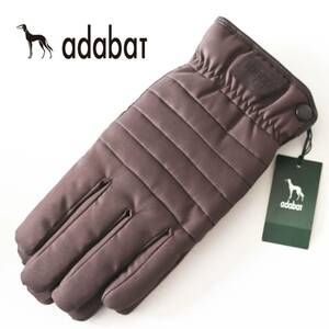 《adabat アダバット》新品 軽量 異素材切替デザイン 手袋 グローブ プレゼントにも 25cm A8939