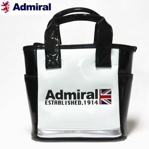 《ADMIRAL アドミラル》新品 エナメル ラウンドトートバッグ ユニセックス ゴルフ 普段使いにも A9049