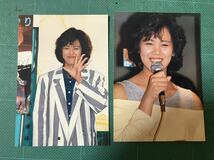 宇沙美ゆかり　写真2枚セット(当時物) 笑顔　80年代アイドル みゆき_画像2