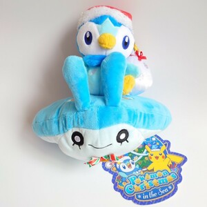 新品 紙タグ付き ポケモンセンター ぬいぐるみ ポッチャマ タマンタ Pokmon Christmas in the sea クリスマス Pokemon