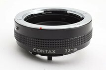 ★必見！動作確認済 美品★ Contax コンタックス 接写リング 13 20 27 mm 3個セット CY-EOS Canon キヤノン EF マウント 変換リング 付き_画像4