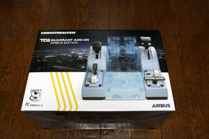 【未使用】Thrustmaster スラストマスター TCA Quadrant Airbus Edition ADD-ON