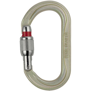 ★プロフェッショナル PETZL ペツル OXAN オグザン SCREW LOCK CARABINER M72A SL スクリューロック 安全環付きカラビナ 高所作業 専門職