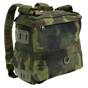  Italy army discharge goods backpack small size approximately 20L wood Land duck pattern [ damage equipped ] rucksack Day Pack 