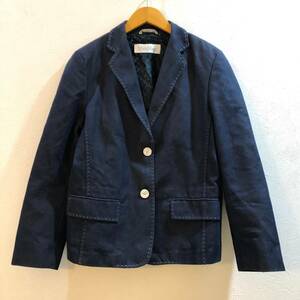 Max Mara/ Max Mara - long sleeve jacket navy lady's 42