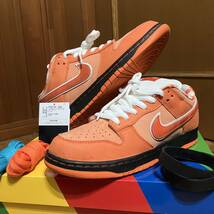 送料無料 27.5cm CONCEPTS × SB DUNK LOW OG QS ORANGE LOBSTER FD8776-800 コンセプツ × ナイキ SB ダンク ロー SP オレンジロブスター_画像1