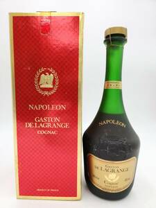 希少 未開封 ガストン ド ラグランジェ ナポレオン コニャック ブランデー 700ml 40% 古酒