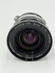 Nikon ニコン NIKKOR-UD Auto 1:3.5 f=20mm レンズ 一眼レフカメラ フィルムカメラ カメラレンズ 広角レンズ