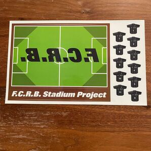 F.C.R.B. 初期ステッカーシート ファッション雑誌付録