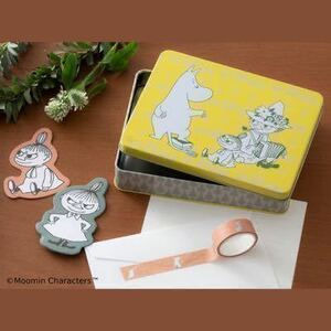 即決★送料込★ESSE 付録【MOOMIN ムーミン マスキングテープ&メモ入り 缶BOXセット】エッセ 2023年7月号特装版 付録のみ匿名配送